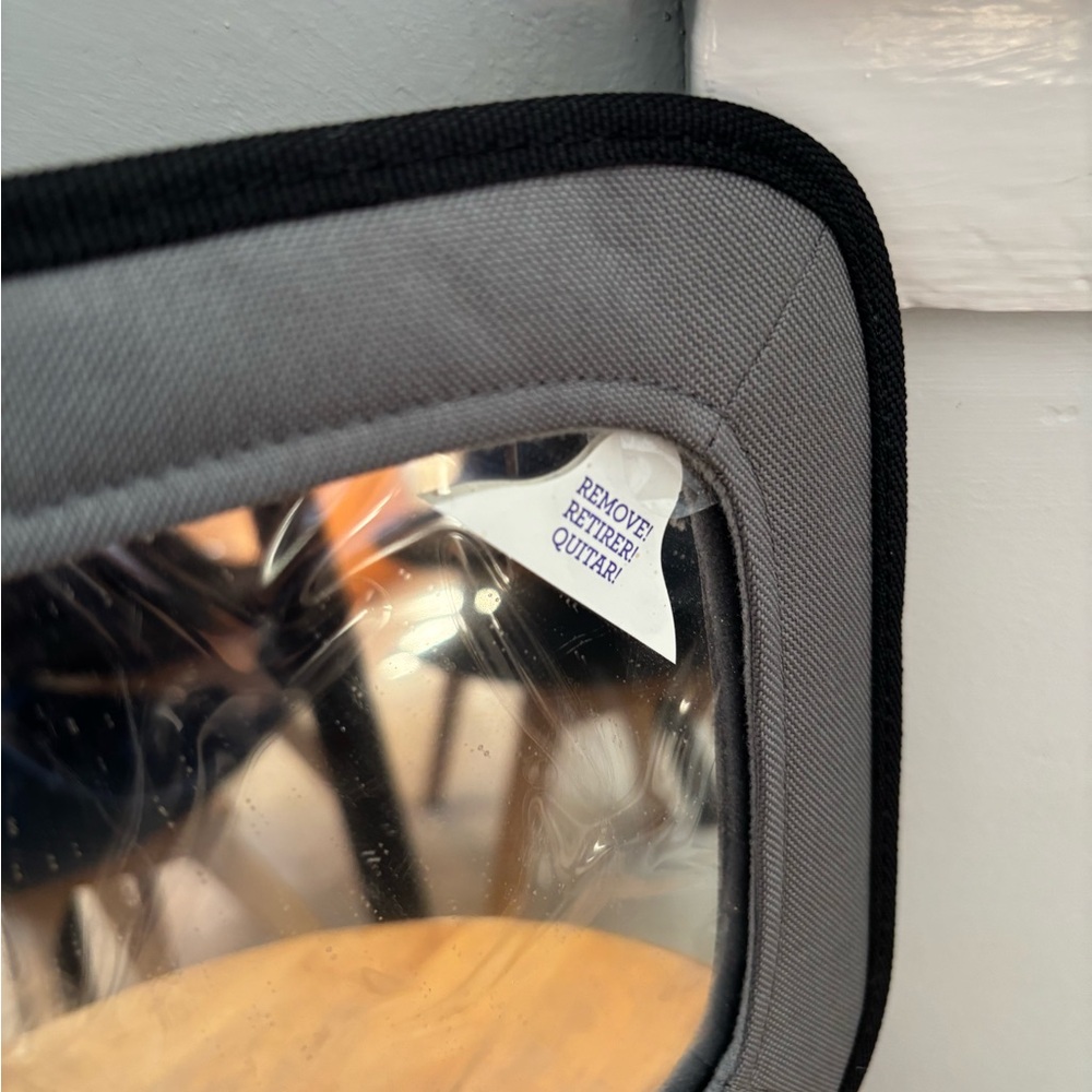 Car seat mirror. Brand new. Never been used. Babies r us brand.